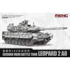 Meng Model 1:72 German Main Battle Tank Leopard 2 A8