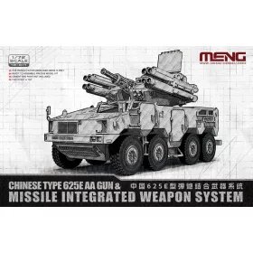   Meng Model 1:72 Chinese Type 625E AA Gun & Missile Integrated Weapon System