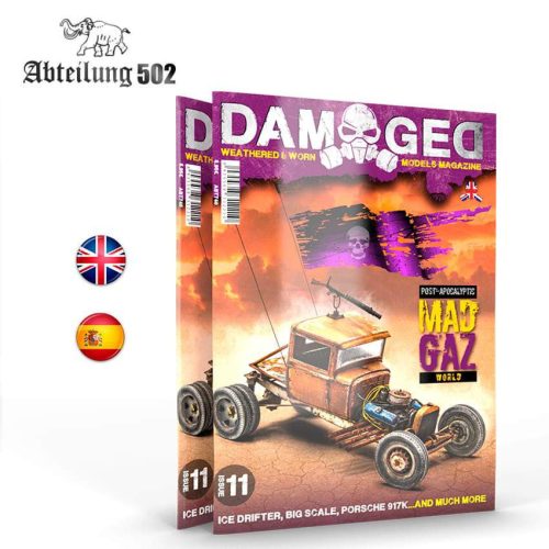Damaged Weathered & worn model magazine Issue 11.