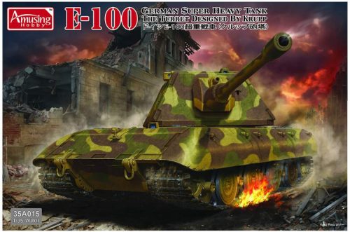 Amusing Hobby AH35A015 1:35 Superheavy Tank E-100 mit Krupp-Turm