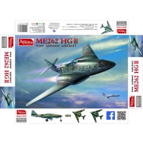 Amusing Hobby AH48A003 1:48 Messerschmitt Me-262HG.III
