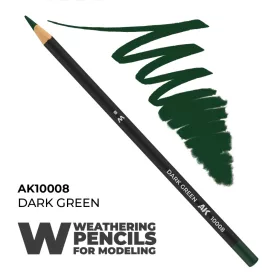 Watercolor Pencil Dark Green