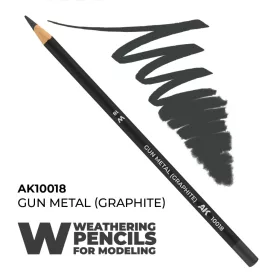 Watercolor Pencil Gun Metal (Graphite)