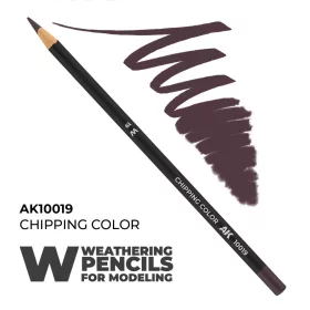 Chipping Color pencil