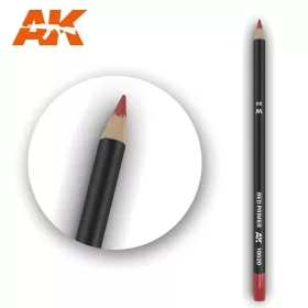 Watercolor Pencil Red Primer
