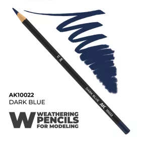 Watercolor Pencil Dark Blue