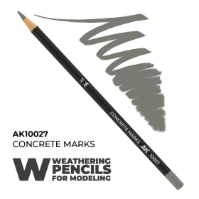 Watercolor Pencil Concrete Marks