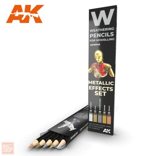 METALLICS pencil set