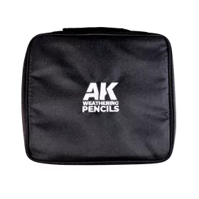 Weathering pencil full range cloth case with a zipper