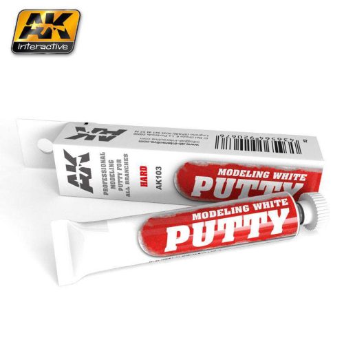 Modelling white putty (hard)