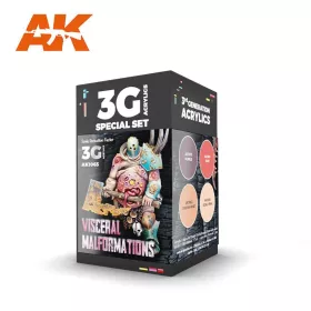 Acrylics 3rd generation Visceral Malformatons