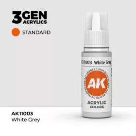 Acrylics 3rd generation White Grey 17ml