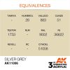 Acrylics 3rd generation Silver Grey 17ml