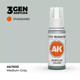 Acrylics 3rd generation Medium Grey 17ml