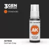 Acrylics 3rd generation German Grey 17ml