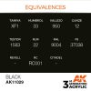 Acrylics 3rd generation Black 17ml