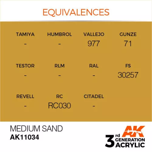 Acrylics 3rd generation Medium Sand 17ml