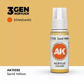 Acrylics 3rd generation Sand Yellow 17ml
