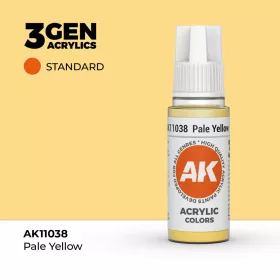 Acrylics 3rd generation Pale Yellow 17ml