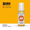 Acrylics 3rd generation Volcanic Yellow 17ml
