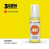 Acrylics 3rd generation Lemon Yellow 17ml