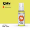 Acrylics 3rd generation Laser Yellow 17ml