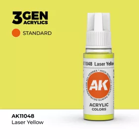Acrylics 3rd generation Laser Yellow 17ml