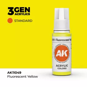 Acrylics 3rd generation Fluorescent Yellow 17ml
