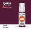 Acrylics 3rd generation Violet Red 17ml