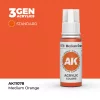 Acrylics 3rd generation Medium Orange 17ml