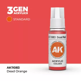 Acrylics 3rd generation Dead Orange 17ml