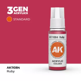 Acrylics 3rd generation Ruby 17ml