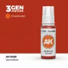 Acrylics 3rd generation Vermillion 17ml