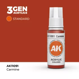 Acrylics 3rd generation Carmine 17ml