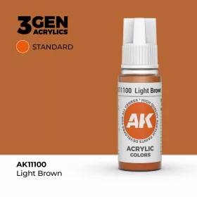 Acrylics 3rd generation Light Brown 17ml