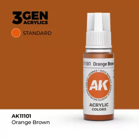 Acrylics 3rd generation Orange Brown 17ml