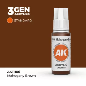 Acrylics 3rd generation Mahogany Brown 17ml