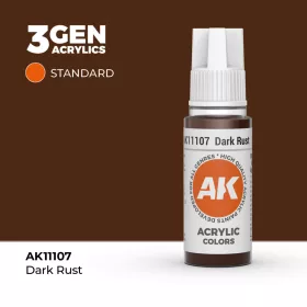 Acrylics 3rd generation Dark Rust 17ml