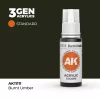 Acrylics 3rd generation Burnt Umber 17ml