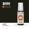 Acrylics 3rd generation Grim Brown 17ml