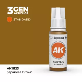 Acrylics 3rd generation Japanese Uniform Brown 17ml