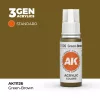 Acrylics 3rd generation Green-Brown 17ml
