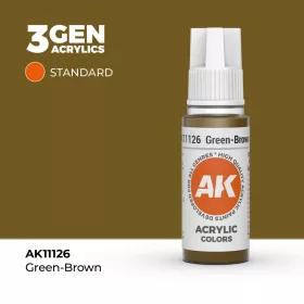 Acrylics 3rd generation Green-Brown 17ml