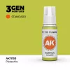 Acrylics 3rd generation Mustard 17ml