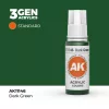 Acrylics 3rd generation Dark Green 17ml