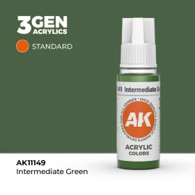 Acrylics 3rd generation Intermediate Green 17ml