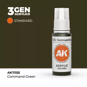 Acrylics 3rd generation Command Green 17ml