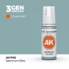 Acrylics 3rd generation Spectrum Blue  17ml