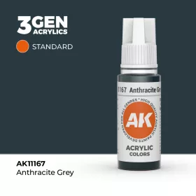 Acrylics 3rd generation Anthracite Grey 17ml
