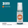 Acrylics 3rd generation Old Turquoise 17ml